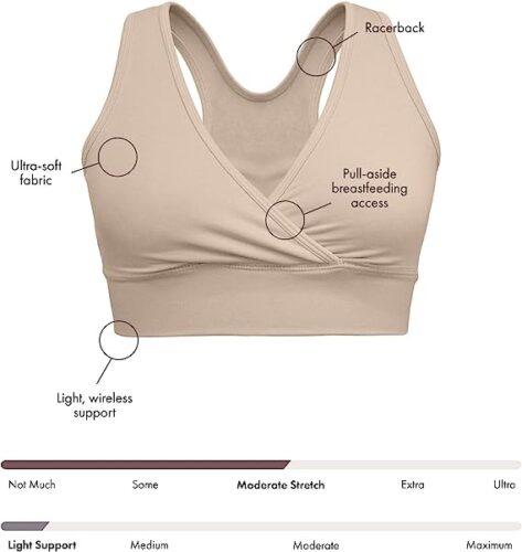 Kindred Bravely French Terry Racerback Nursing Bras