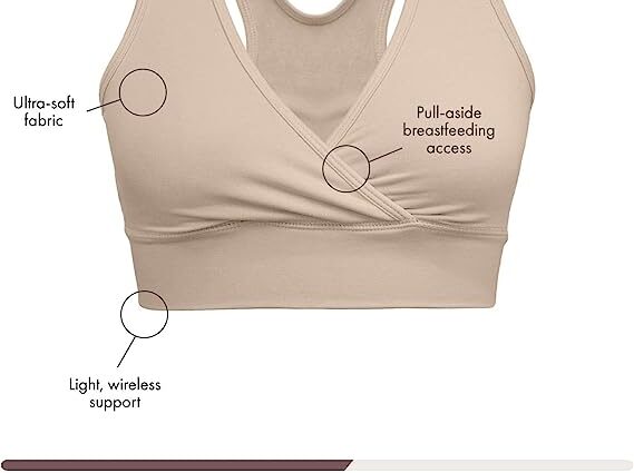 Kindred Bravely French Terry Racerback Nursing Bras