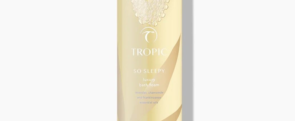 tropic so sleepy bath foam