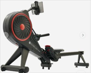 Echelon row smart folding rowing machine