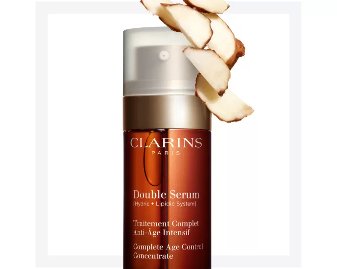 clarins double serum