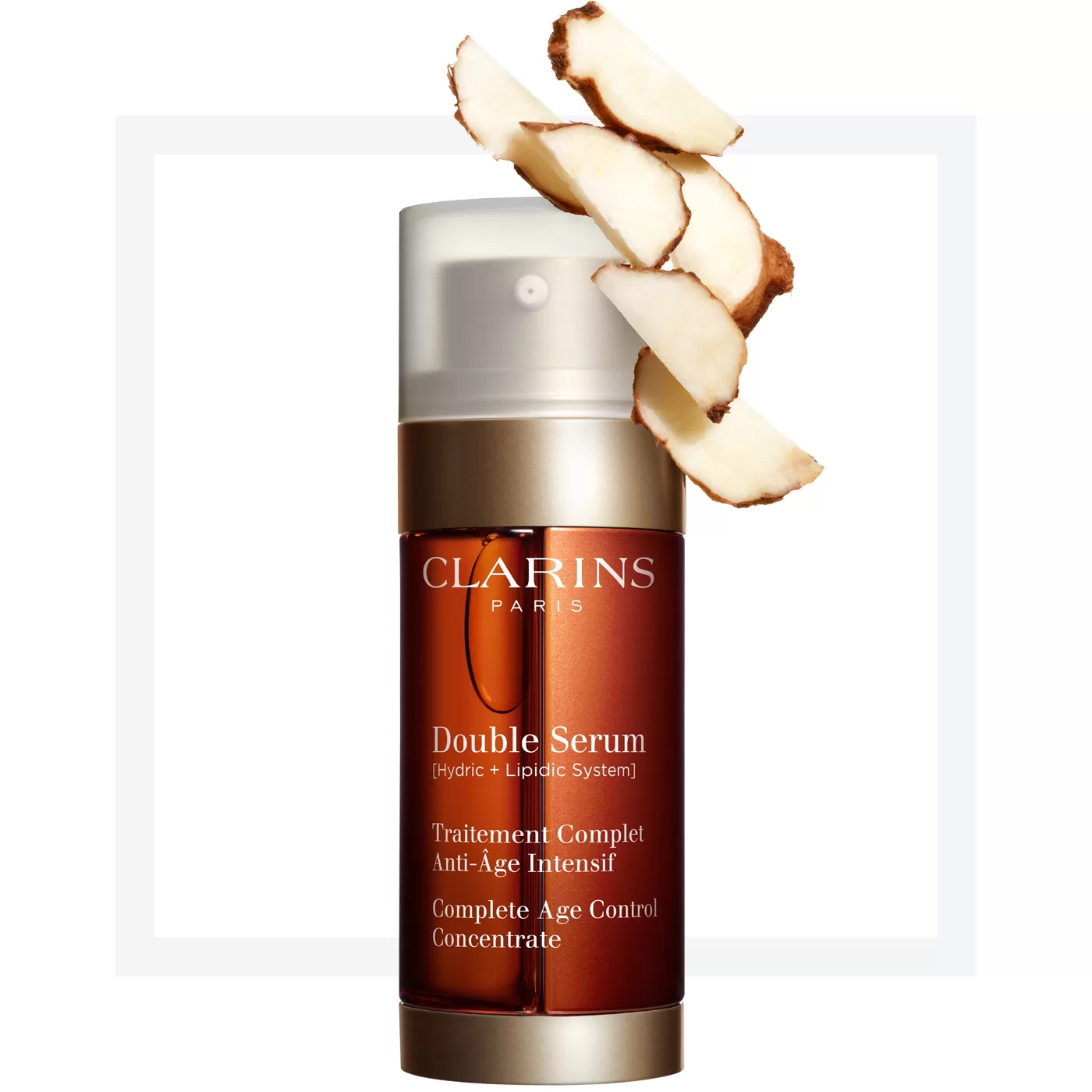 clarins double serum